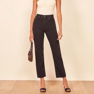 Reformation Cynthia High Rise Straight Jeans
